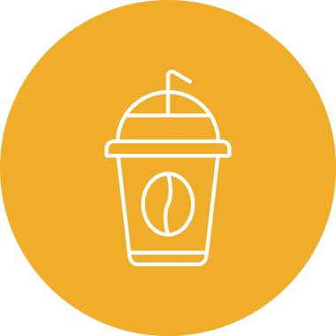 Vektör Kahve Simgesi illüstrasyonu