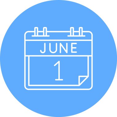 Takvim simgesi için vektör illüstrasyonu