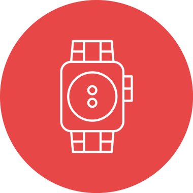 smartwatch simge vektör çizimi