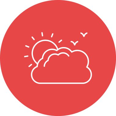 hava simgesi vektör illüstrasyonu