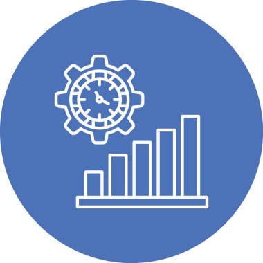 dişli simgesinin vektör illüstrasyonu