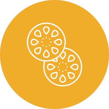 Gıda simgesinin vektör illüstrasyonu