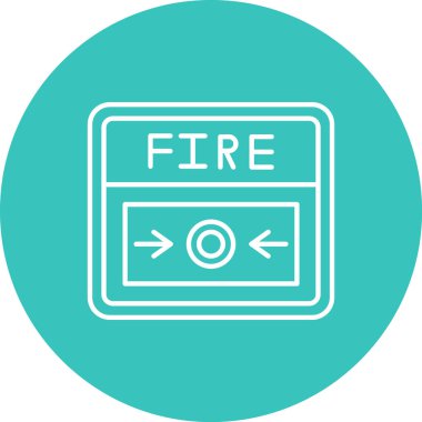 Modern bir simgenin vektör illüstrasyonu