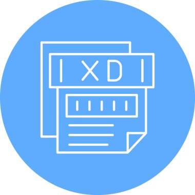 Dosya simgesinin vektör illüstrasyonu