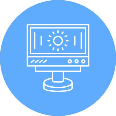 seo modern simgesinin vektör illüstrasyonu