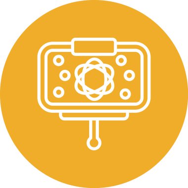 Kamera. Web simgesi basit illüstrasyon