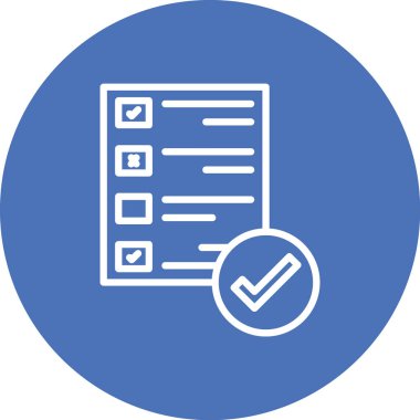 Belge simgesinin vektör illüstrasyonu