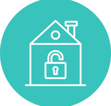 ev simgesi vektör illüstrasyonu