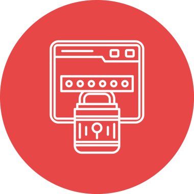 seo modern simgesinin vektör illüstrasyonu