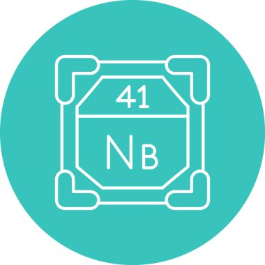 Bir b simgesinin vektör illüstrasyonu