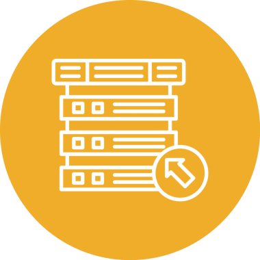 seo modern simgesinin vektör illüstrasyonu