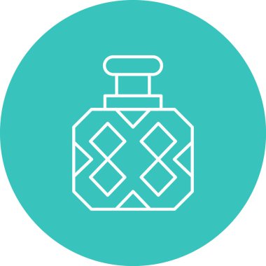 parfüm simge vektör çizim