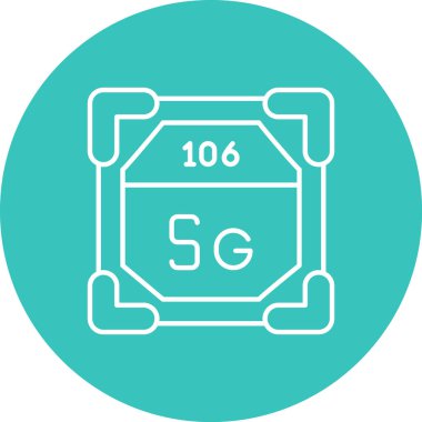 Bir simgenin vektör illüstrasyonu