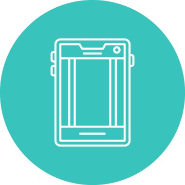 Pil. Web simgesi basit tasarım