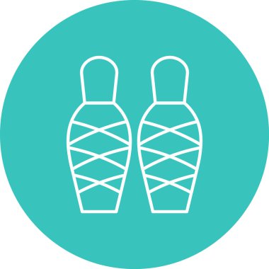 Kadın ve modanın vektör çizimi