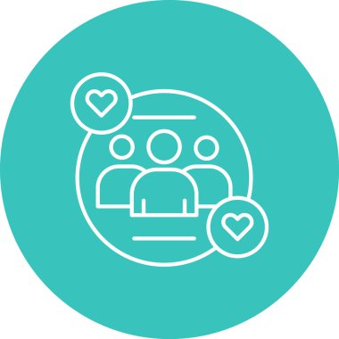 Seo simgesinin vektör illüstrasyonu