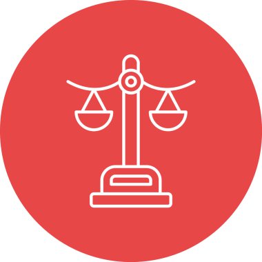 Adaletin vektör çizimi