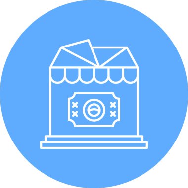 vektör mağaza simgesi çizimi