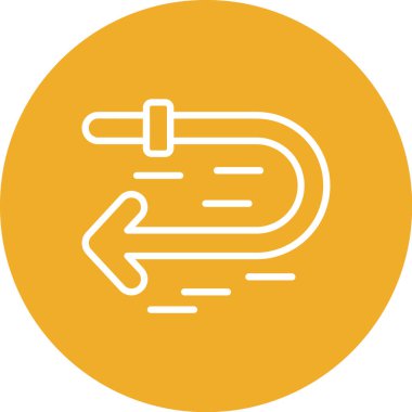 Modern simgenin vektör illüstrasyonu