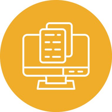 Belgenin vektör simgesi