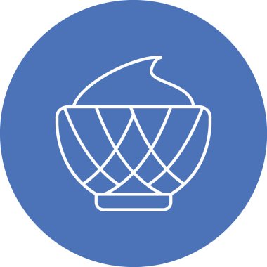 Gıda simgesinin vektör illüstrasyonu