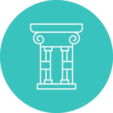 sütun vektör çizim