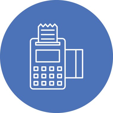 hesap makinesi simgesi vektör illüstrasyonu