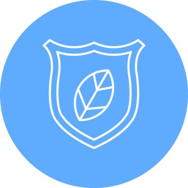 Yaprak ikonu vektör illüstrasyonu