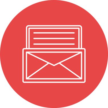 vektör e- posta simgesi