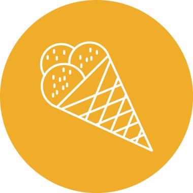 Dondurmanın vektör çizimi