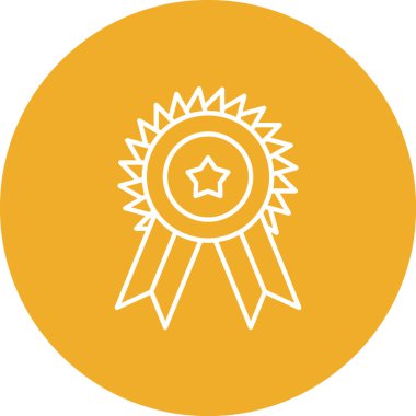 Ödül Düz Vektör Simgesi
