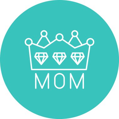 vektör elmas bağlama simgesi