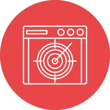 Mutfak simgesi vektör illüstrasyonu