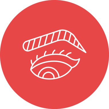 Göz simgesi, vektör illüstrasyonu