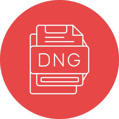 Dosya simgesinin vektör illüstrasyonu