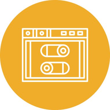 Modern b 'nin vektör illüstrasyonu eksik simgesi