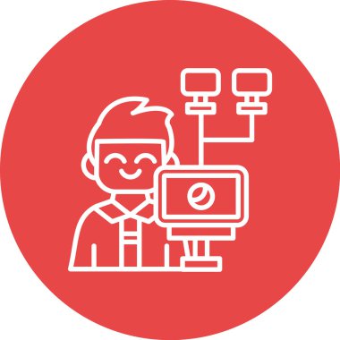 seo modern simgesinin vektör illüstrasyonu