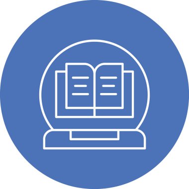 vektör simgesi bir kitap