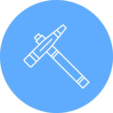 Tek bir simgenin vektör illüstrasyonu