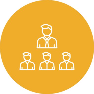 insanlar simge vektör illüstrasyonu