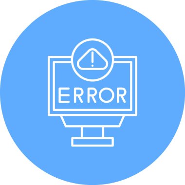 hata vektör çizgi simgesi