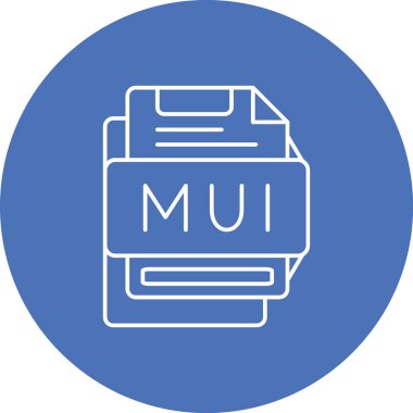 Dosya simgesinin vektör illüstrasyonu