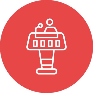 Vektör lamba web simgesi