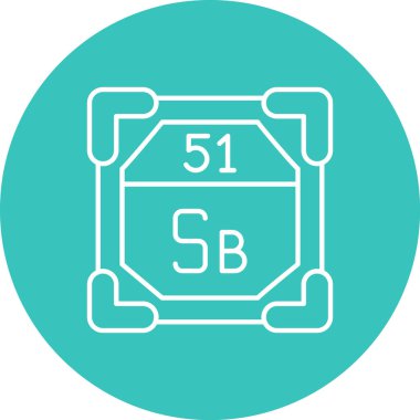 Bir b eksikliği simgesinin vektör çizimi