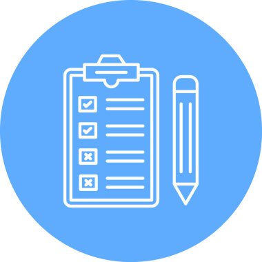 Belge simgesinin vektör illüstrasyonu