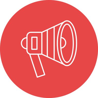 megafon, megafon, boynuz ikonu