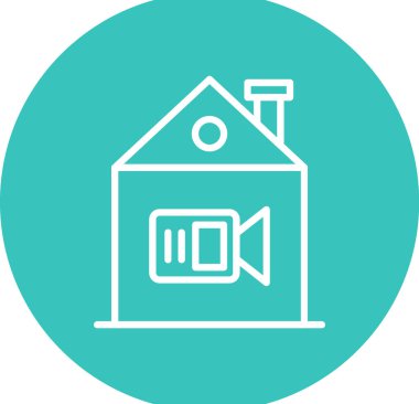 ev simgesi vektör illüstrasyonu