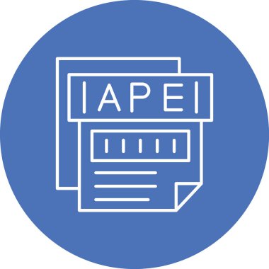 vektör biçimi dosya simgesi