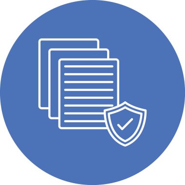 Vektör belgesi Simge illüstrasyonu