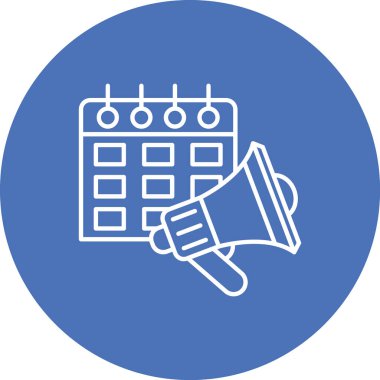 Takvim. Web simgesi basit tasarım